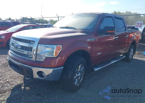 2014 Ford F150 Supercrew z USA, uszkodzony, nr VIN 1FTFW1ET0EKF03265